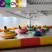 Location de voitures tamponneuses gonflables UFO pour parc interactif parent-enfant extérieur, pour divertissement sur glace et neige