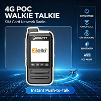 Radio bidirectionnelle portable GaodaPTT 4G Walkie Walkie R10 Zello POC, portée illimitée, GPS, WIFI, SOS, couverture mondiale