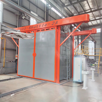 BENFAN Rotational Molding LDPE Horizontal Water Tank Shuttle Oven Machine Molds Mild Steel PLC Controlled Mass Energy Saving 1