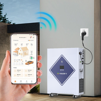 Batería LiFePO4 Powergo Todo en Uno de 51.2V 304Ah 6.6kWh con Inversor de 11KW, Comunicación CAN, IP65, Sistema Híbrido de Almacenamiento de Energía para el Hogar