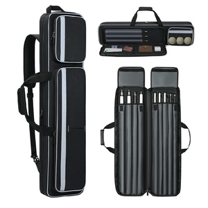Mochila de Almacenamiento para Tacos de Billar/Snooker, Fabricada en Tela Oxford, Acolchada y Reforzada, con Correas para el Hombro - Product Image 1