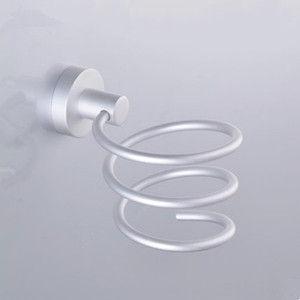 Soporte giratorio de aluminio para secador de pelo, soporte para secador de pelo, montaje en pared, OEM - Product Image 3