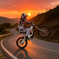 Vélo électrique de course tout-terrain professionnel Surron Light Bee X 72V 2026, suspension renforcée et stable, qualité usine premium