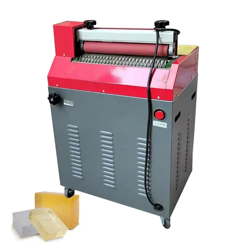 Double side glue spreader machine hot melt adhesive machine box carton paper gluing machine