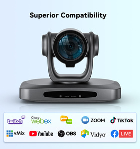 Seguimiento automático 12X 20X 30X Zoom óptico NDI PTZ Cámara de transmisión en vivo POE LAN SDI USB HDIM - Product Image 6