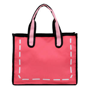 Large Capacity <b>Canvas</b> Bag 2d3d Anime Three-dimensional <b>Handbag</b> Cartoon Bag Female <b>Handbag</b> - Product Image 6