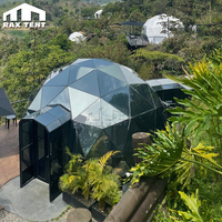 Kit de tente dôme en verre géodésique Geo Dome House de haute qualité pour Glamping Resort