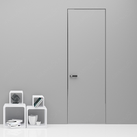 Porte insonorisée en bois massif moderne, taille et couleur personnalisables, pour chambre et villa, utilisation intérieure