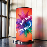 Écran LED souple flexible, panneau d'affichage incurvé pour centre commercial, exposition, publicité LED, mur vidéo de marque, design 3D personnalisé