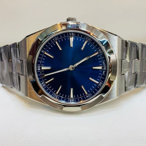 Montre homme classique élégante de haute qualité avec bracelet en alliage, détail crocodile, étanche, mécanique, unisexe, Vacheron - Product Image 2