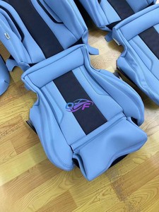 Coprisedili <span class=keywords><strong>su</strong></span> <span class=keywords><strong>Misura</strong></span> per BMW Serie 7 5 3 1 X5 X3 X1 E46 E90 E60 F30 F10 E39 Accessori Set Completo 5 Posti in Pelle di Lusso - Product Image 4