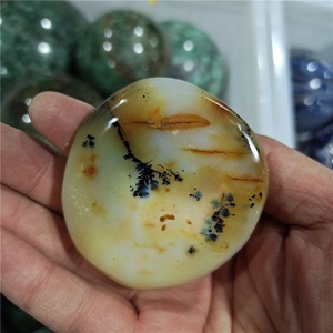 Đá Cọ Mã Não Rêu Đầy Màu Sắc Tự Nhiên Đá Pha Lê Đánh Bóng Thủy Sinh - Product Image 4