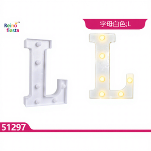 ไฟตกแต่ง LED สีขาวรูปตัว L ปรับความสว่างได้ อายุการใช้งาน 50000 ชั่วโมง สำหรับงานวาเลนไทน์และงานปาร์ตี้ - Product Image 1