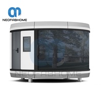 Casa Prefabricada Modular Portátil, Contenedor, Cápsula Espacial, Mini Casa, Villa, Hotel, Baño, Dormitorio, Cocina