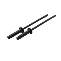JIAYUAN Rivets à œillets de haute qualité en acier inoxydable et aluminium, 3 mm, couleur argent naturel, taille 1/4, sans nickel, vente en gros