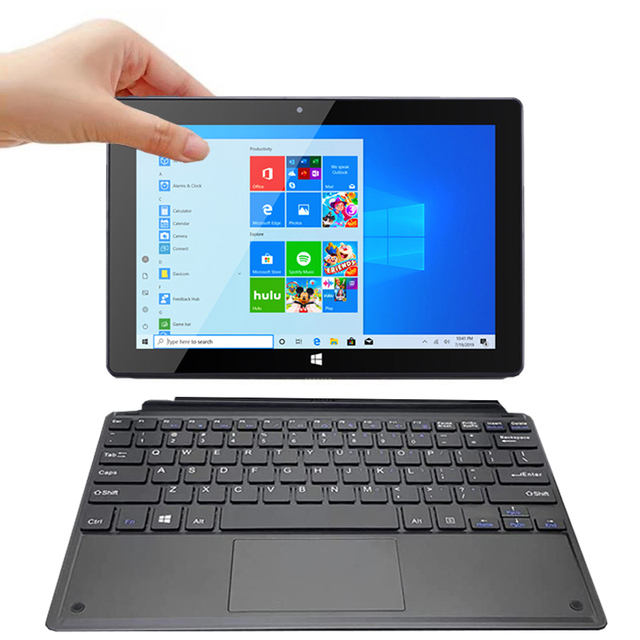 OEM 10.1-inch Laptop 4+64GB Touch Screen PersonalLearning & Education 2 in 1 Win 10 Tablet PC with Docking Keyboard
