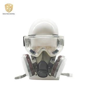 หน้ากากป้องกันแก๊สพิษครึ่งหน้าสำหรับ6200พ่นสีสารเคมีสารกำจัดศัตรูพืชควันพร้อมแว่นตา - Product Image 1