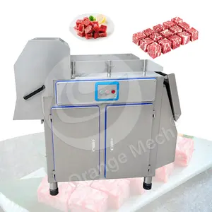 ORME Frozen Chicken Breast Big Meat Cube Würfel Dicer Gebraucht Frozen Steak Meat Cut Machine Preis und Indien