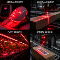 Diode LED SMD 3528 double cœur 620nm 1050nm pour casque de thérapie laser et composant de lampe de physiothérapie portable