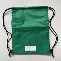 Sac à dos de sport en polyester robuste à cordon de serrage, grande capacité, personnalisable avec logo, vente chaude, prix de gros