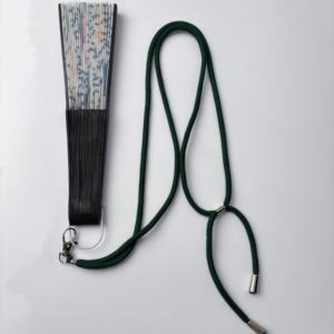 Prezzo di fabbrica 2025 ventilatore in legno pieghevole su misura 23cm 26cm da portare via i ventilatori a mano con cordini a tracolla per regalo - Product Image 5