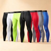 Pantalones Capri de Compresión para Adolescentes, de Secado Rápido, 9/10 de Longitud, para Baloncesto, Alta Elasticidad, Transpirables, para Entrenamiento Juvenil en el Gimnasio