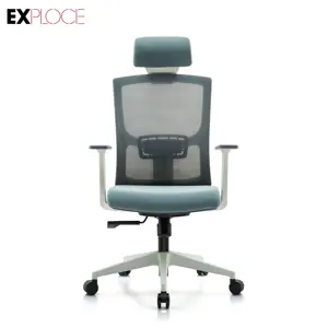लंबा डेस्क जाल कुंडा डिजाइनर आधुनिक कार्यालय उच्च वापस Ergonomic कुर्सी