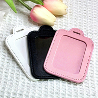 Porte-badge rectangulaire transparent en PU, pochette de présentation pour badges et épingles de collection Anime, pour décoration d'Itabag