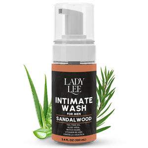 Espuma Limpiadora Íntima y Corporal para Hombres con <span class=keywords><strong>Aloe</strong></span> <span class=keywords><strong>Vera</strong></span>, Aceite de Árbol de Té y Hamamelis, pH Equilibrado para Higiene Diaria y Control de Olores - Product Image 2