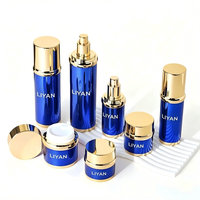 Pot en acrylique pour cosmétiques, flacon de lotion 30ml 50ml 100ml, double paroi, crème, beurre corporel, couleur personnalisée, impression sérigraphique, vente en gros