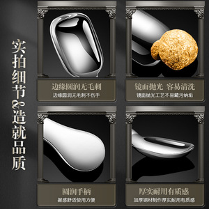 304 Stainless Steel Square Tea <b>Spoon</b> Food Grade Minimalist Design <b>Coffee</b> Tea Serving <b>Spoon</b> Household Dessert <b>Spoon</b> - Product Image 5