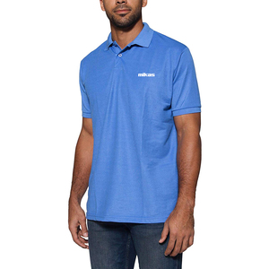 2024 New Fashion Style Quick Dry Solid Color Short Sleeve Printing Polo Shirt For Men - Product Image 3