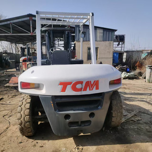 Minicarretilla elevadora diésel de alto rendimiento TCM 7T 4,5 m, construcción de ingeniería usada, carretilla elevadora de combustión interna de alta eficiencia - Product Image 2