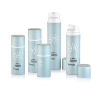 Fabricant de bouteilles en PP Emballage cosmétique 30/50/80/100/120/150ML Récipient sans air Emballage plastique rond pointu pour les soins corporels