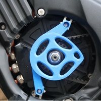 Cache-moteur latéral en aluminium usiné sur mesure pour moto électrique