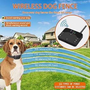 Valla inalámbrica para mascotas El sistema de contención de mascotas cubre hasta <span class=keywords><strong>1</strong></span>/2 acres Receptor impermeable con tono/Collar de perro de corrección estática - Product Image 4