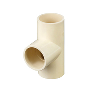 Hongke Usine En Gros CPVC Raccords De Tuyauterie ASTM Standard CPVC Matériel Connecteur De Réservoir En Plastique pour L'alimentation En Eau