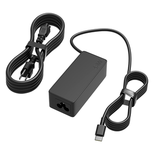 Japter Remplacement 45W Type C Adaptateur secteur <span class=keywords><strong>Chargeur</strong></span> universel pour ordinateur portable pour <span class=keywords><strong>Lenovo</strong></span> ThinkPad Yoga T480 <span class=keywords><strong>T580</strong></span> E490 E580 C630 C940 - Product Image 1