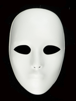Masque Jabbawockeez noir personnalisé de qualité supérieure pour mascarade, masque en plastique pour fête
