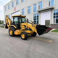 Excavator-Loader Hidrostatis dan Backhoe Loader dengan Kontrol Penggerak yang Lancar untuk Pekerjaan Penggalian