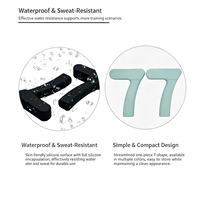 Haltère en fonte et silicone réglable en 7 formes, 1 kg, antidérapant, ergonomique, logo personnalisable pour club de yoga, salle de sport, fitness