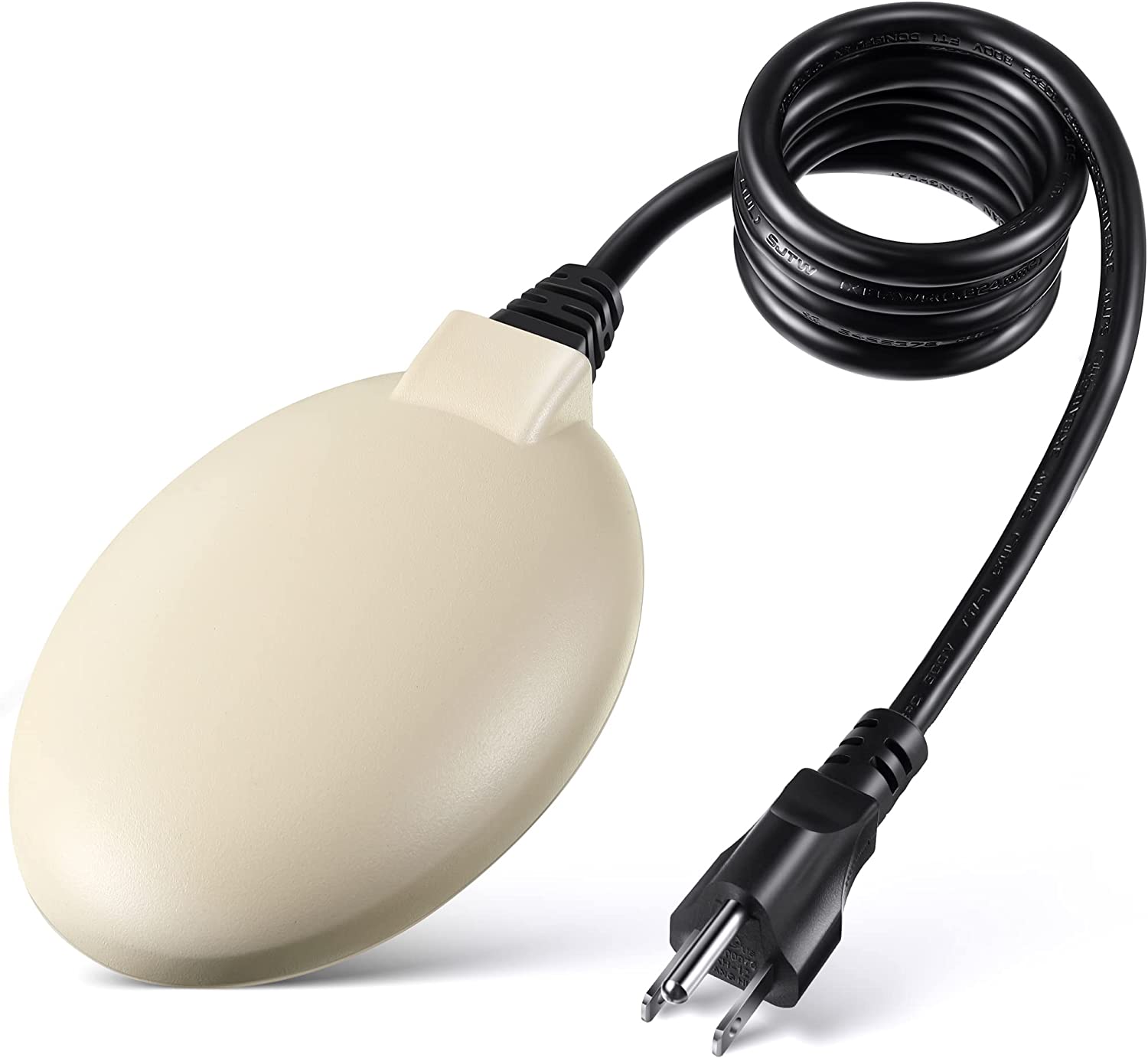 Обогреватель для птичьей ванны для использования на открытом воздухе зимой, устройство для очистки пруда 60 Вт, устройство для очистки птичьей ванны с термостатическим контролем и автоматическим отключением