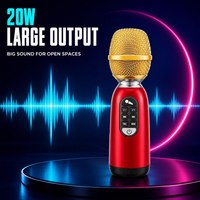 Microphone sans fil professionnel pour enregistrement, karaoké et système de sonorisation, OEM d'usine pour studio avec Bluetooth