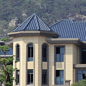 Foshan ตะวันตกกระเบื้อง<span class=keywords><strong>หลังคา</strong></span>เซรามิกสี่เหลี่ยมแบบทันสมัยความยาว2600มม. กระเบื้องเครื่องปั้นดินเผาสีแดงหลังคาวิลล่ากระเบื้องตกแต่ง Jiashi X2601 5 + ปี - Product Image 5