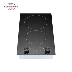CMT-2T002 Placa Vitrocerámica Eléctrica Inteligente Integrada de 30 cm con <span class=keywords><strong>2</strong></span> Quemadores, Placa Vitrocerámica Infrarroja - Product Image 1
