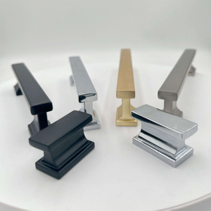 モダンなキッチン用亜鉛合金Tバーキャビネット引き出しドアプル家具ハンドルノブ引き出しプルハンドル家具プルノブ - Product Image 3