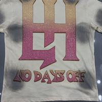 Camiseta de Hombre de Alta Calidad con Diseño de Agujeros, Manga Corta, Estampado de Chica Llorando, Estilo Urbano, LIFE HUSTLERS