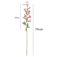Lila Monet-Garten Blumen-Windspiel Seiden-Maiglöckchen - Dekorative Hintergründe Wegbeleuchtung Hochzeits- und Feiertagsdekorationen