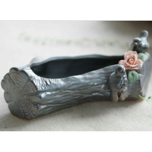 Macetas <span class=keywords><strong>de</strong></span> Cerámica Rústicas Retro para Interiores, Modelo HY7 Limitation of the Trunk, para Plantas Suculentas - Product Image 5