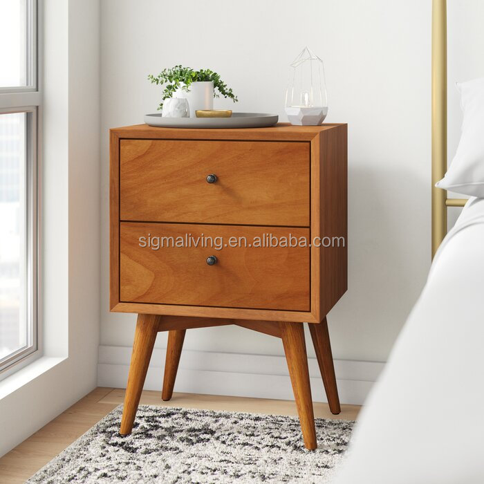 Home furniture Hotel bed set hotel bedside 2 - Drawer Nightstand
